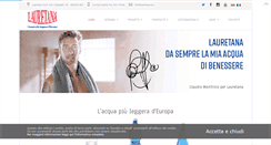 Desktop Screenshot of lauretana.com